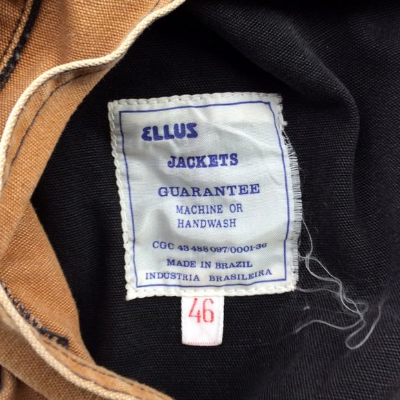 Ellus Jackets - Cargo Reversible Vest with Illustration - Men's 46 - Picture 9 of 9